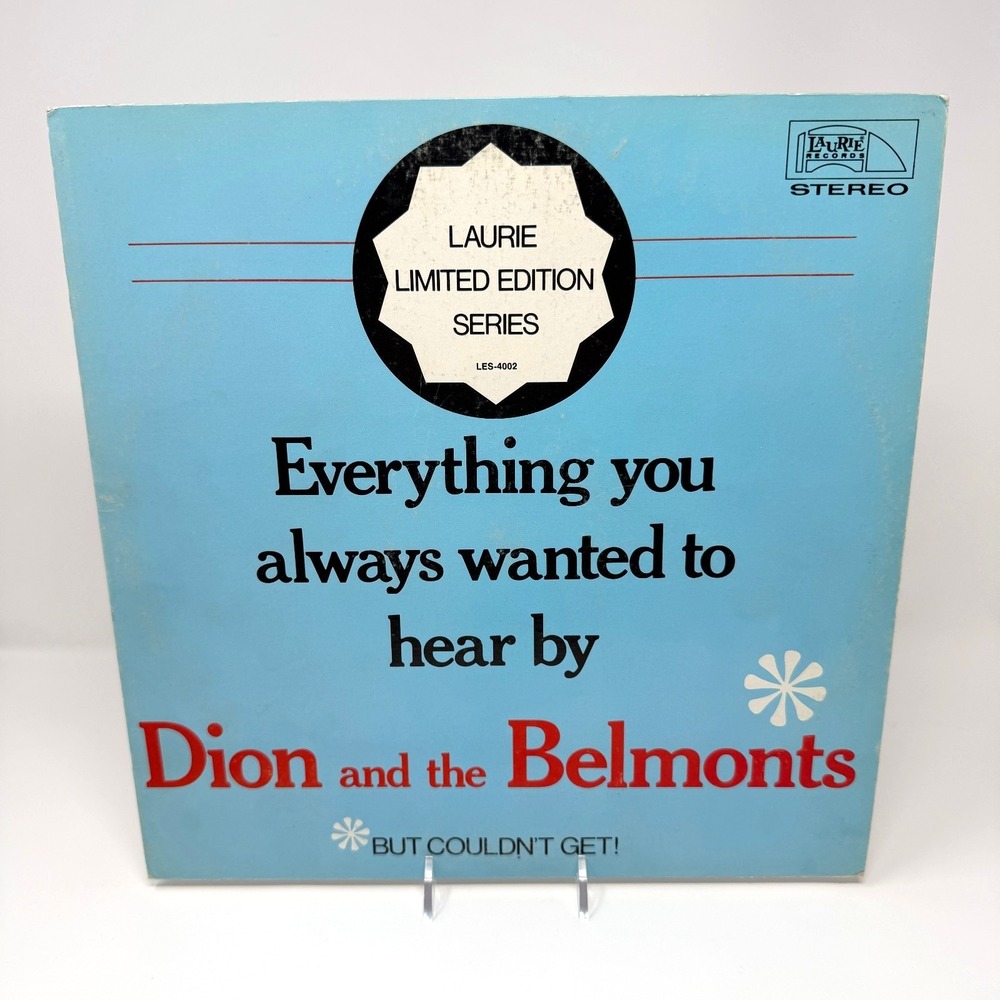 Dion And The Belmonts Everything You Always Wanted To Hear LES 4002 CRC Vinyl LP